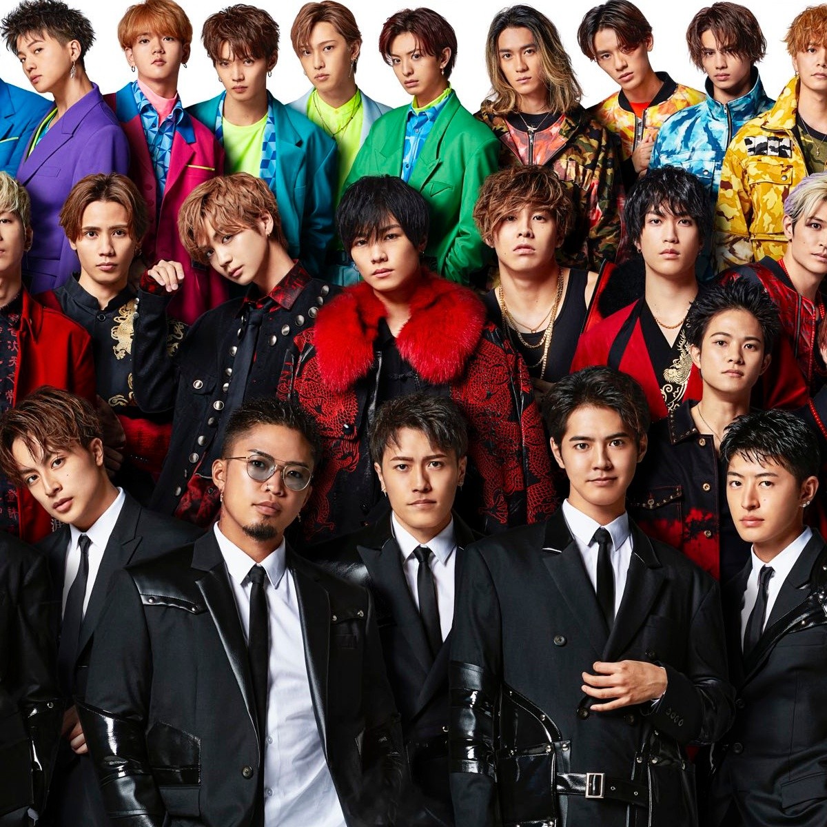J-Pop groups GENERATIONS, THE RAMPAGE, FANTASTICS, and BALLISTIK